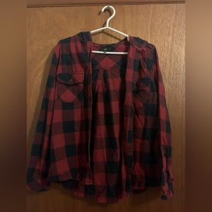 Women's Buffalo Plaid Hoodie